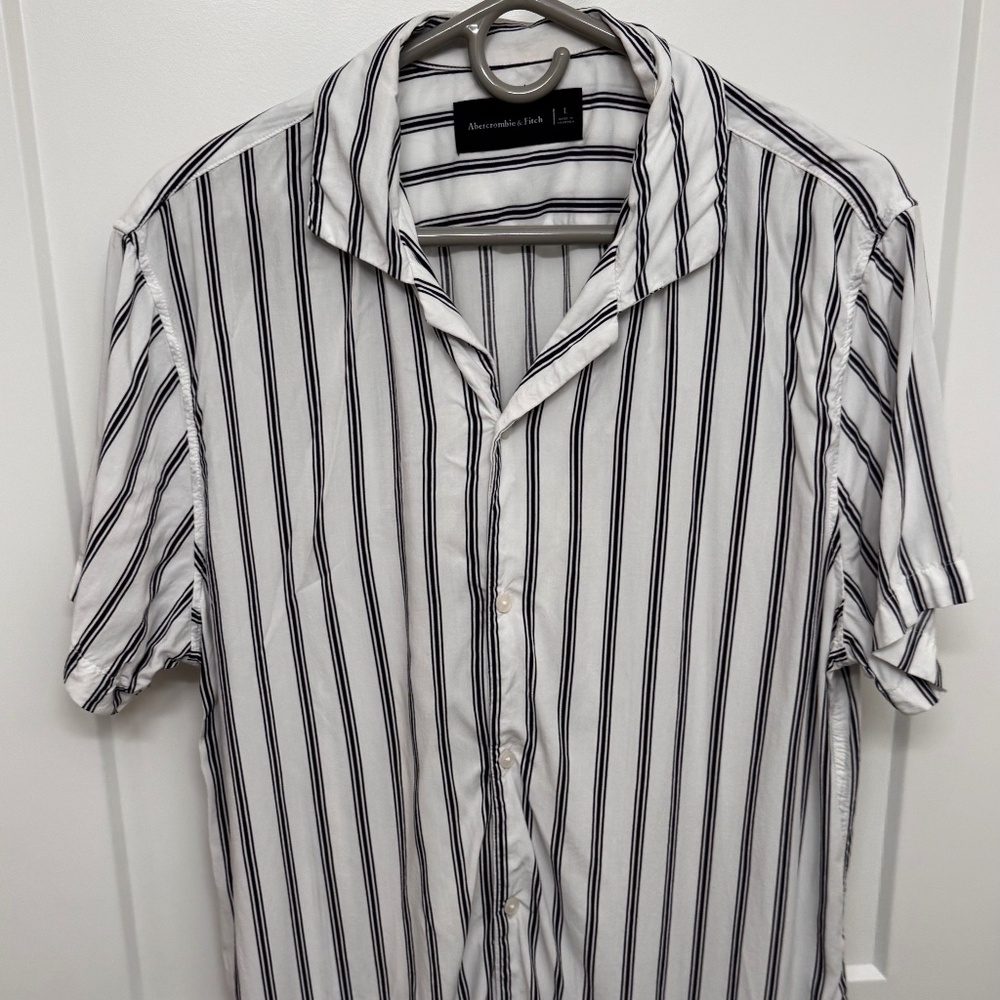 Men's Abercrombie & Fitch Short Sleeve Button Up